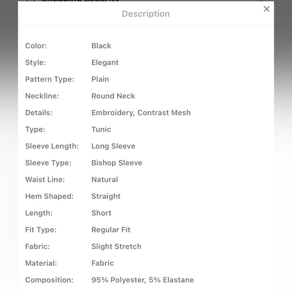 NWOT-Black Lace Dress - Picture 7 of 8